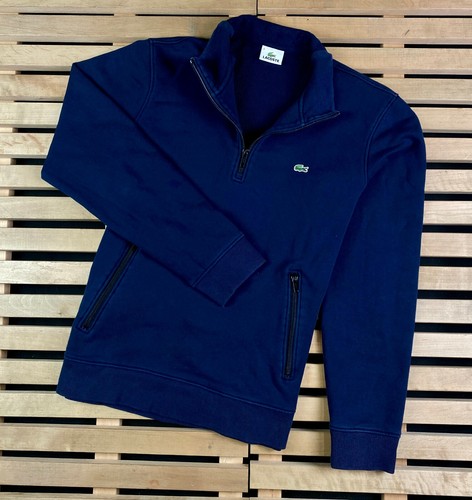 Mens Lacoste Vintage Zip Jumper Size 6 