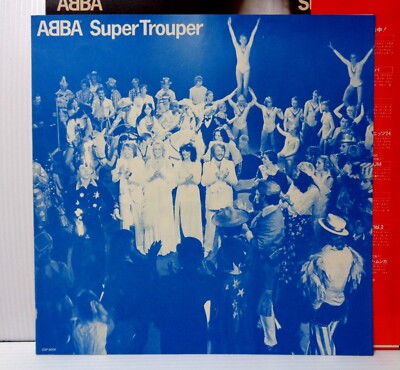 LP ABBA アバ スーパー・トゥルーパー DSP-8004 / y158 ABBA SUPER TROUPER 1980 DISCOMATE DSP8004 JAPAN LP OBI VINYL | eBay