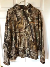 Scentlok Savanna EXT Camo Hunting Full Zip Jacket Size Large Realtree