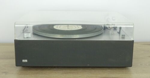 Braun HiFi PS500 Plattenspieler, Schwarz, mäßiger Zustand, Bastlergerät, 9068 - Afbeelding 1 van 8