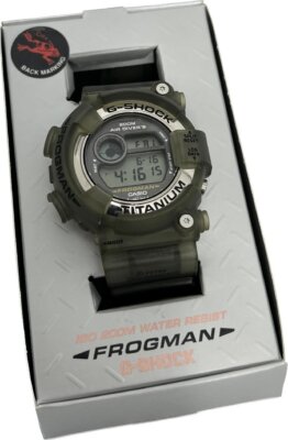 Rare Near Mint Casio G-Shock Frogman Men in smoke DW-8200MS Rare Near Mint Casio G-Shock Frogman Men in smoke DW-8200MS