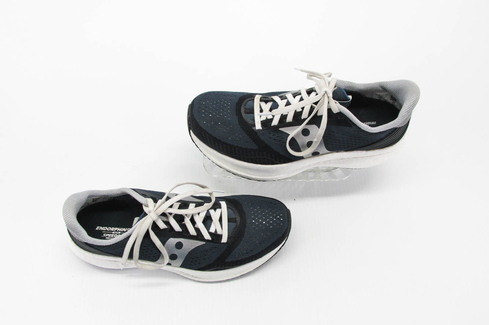 Saucony Womens Endorphin Pro Running Shoes Size 10.5 Blue Sneaker Pre Owned qp thumbnail 11