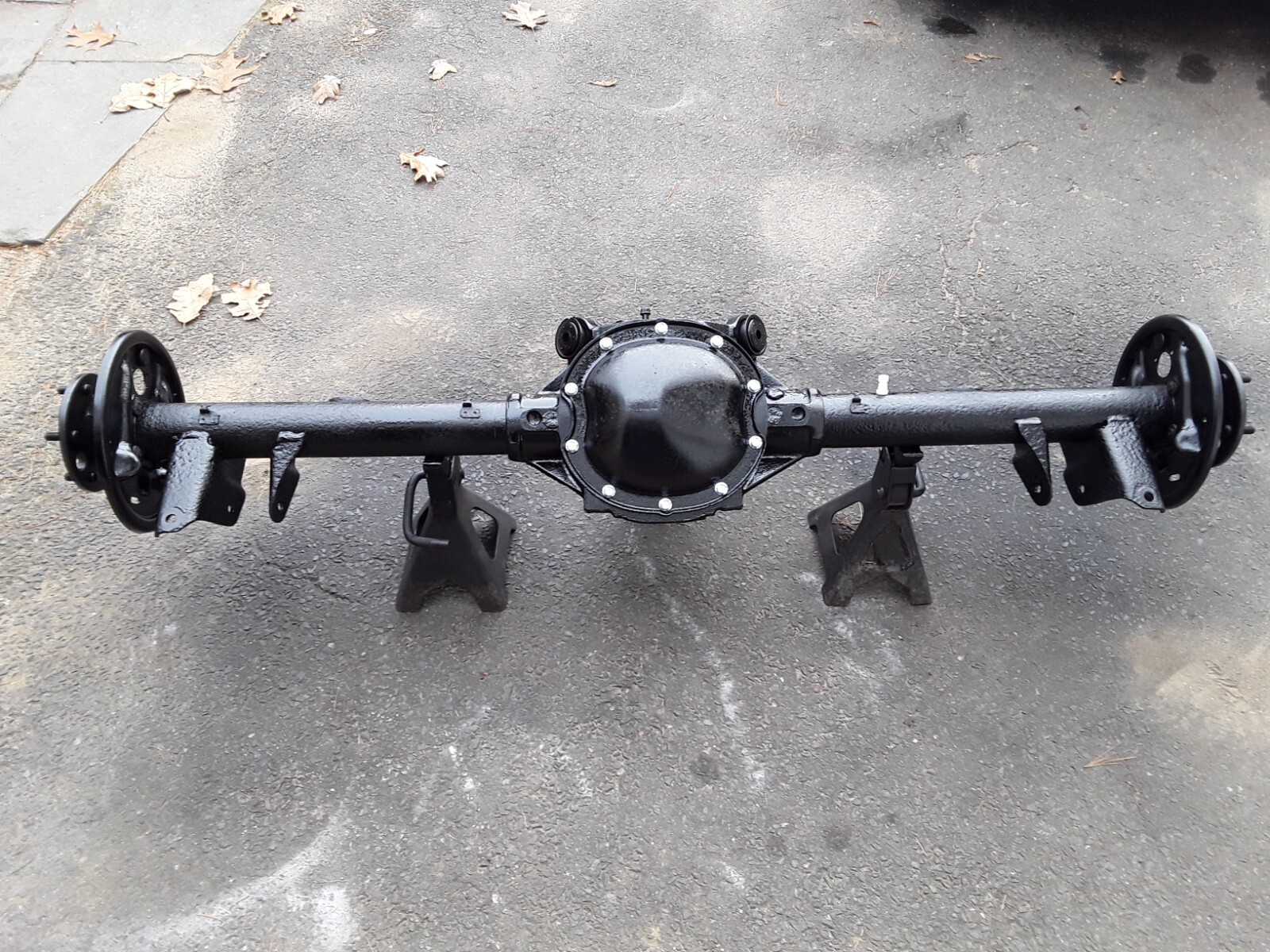 8.5" 10 bolt Abody rear axle assembly, boltin axles, NEW 3.23 posi, REBUILT eBay