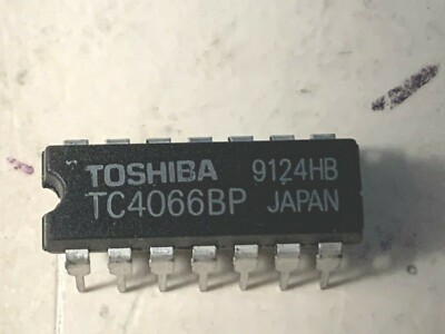 TOSHIBA IC-TC4066BP DIP QUAD BILATERAL SWITCH RH. | eBay