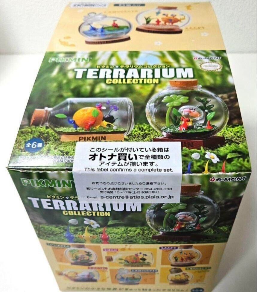 【24時間以内に発送】Pikmin原生生物コレクション 全6種コンプリートbox Unboxing Pikmin “Semaru Protist Collection”! Nintendo store