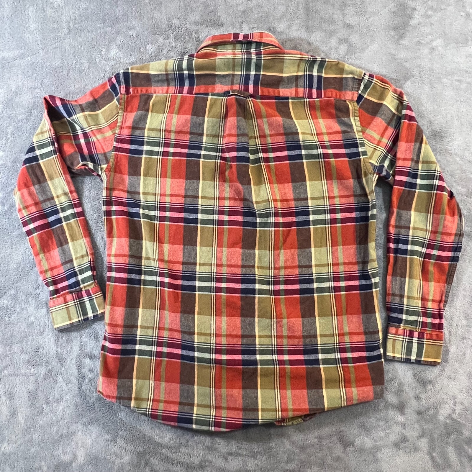Pendleton Plaid Flannel Trail Shirt Medium BOHO H… - image 4