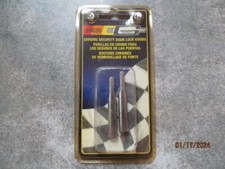 Mr Gasket 9630 Chrome Door Lock Knobs Gm Pre 1959 And Ford 1949-1966