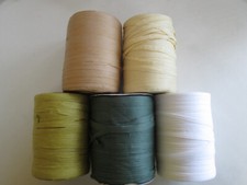 Raffia Paper Ribbon  10m hank / crafts, gift wrap / Paper decorations