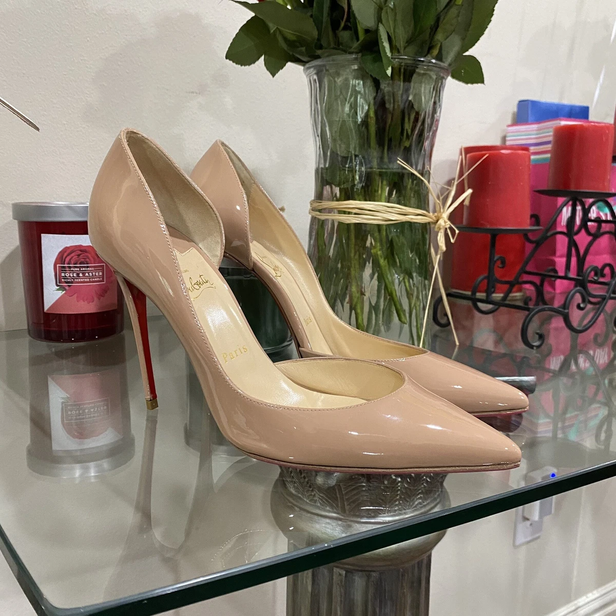 Christian Louboutin, Shoes, Christian Louis Vuitton Nude Pumps