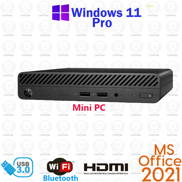 Windows 11 HP Mini Desktop Tiny PC HDMI PC Computer 16GB 1TB SSD Office  2021