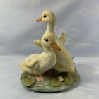 Vintage Masterpiece Porcelain 1982 Homco Little Ducklings Figurine
