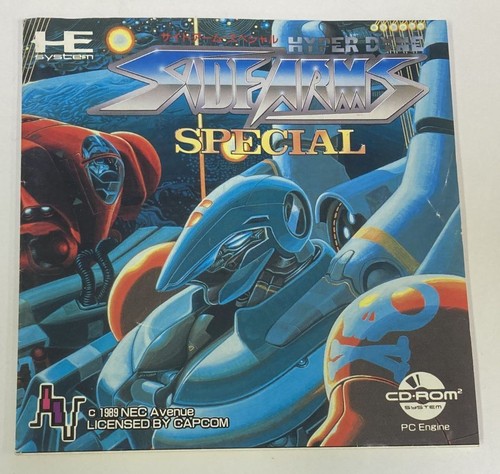 PC Engine CD-ROM2 Hyper Dyne Side Arms Special Japan w/ Box and Manual 3304 SP - Picture 4 of 5