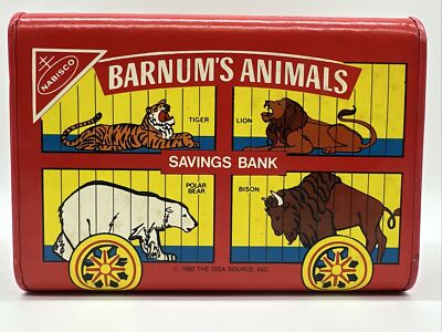 1980 Nabisco Barnum s Animals Savings Bank The Idea Source Inc. - Preowned