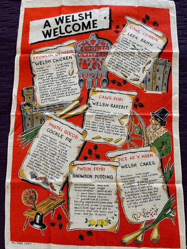 Vintage Geschirrtuch (31"x20") Wählen Sie eines! - Bild 21 von 25