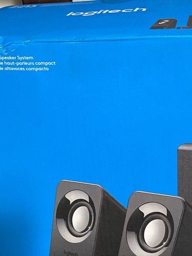 Logitech Z213 (980-000941) 7 Watts (RMS) / 14 Watts peak 2.1 Speakers - 第 1/2 張圖片