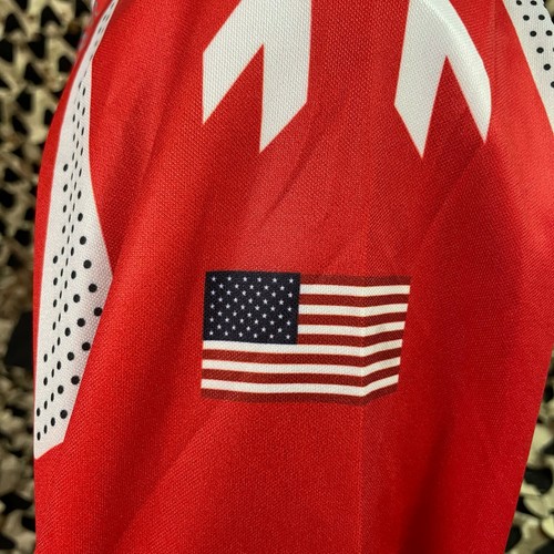 NEW HK Army Freeline Paintball Jersey - Houston Heat Home - Red/Blue - Small - Picture 7 of 12