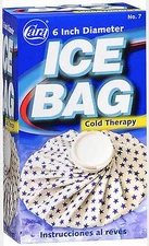 6" ICE BAG w/ cap ( Small )