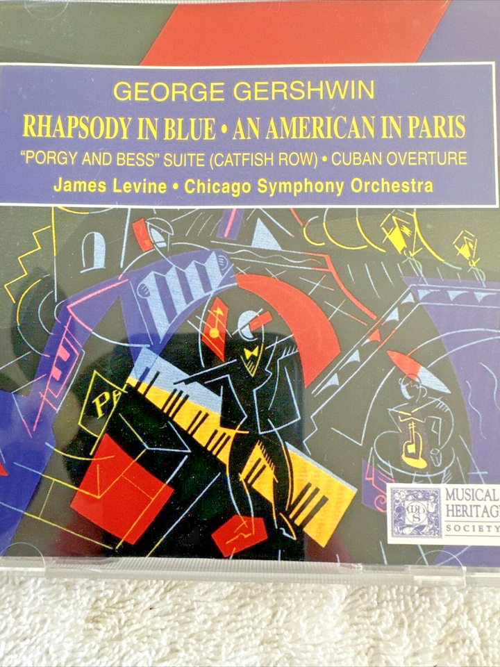 Gershwin Rhapsody In Blue An American In Paris CD James Levine