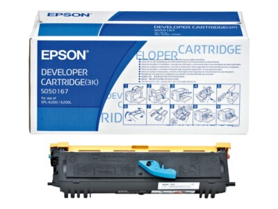Original Epson Toner C13S050167 Black for EPL 6200 B-Ware