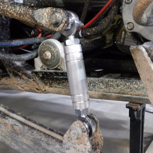 RZR XP1000 TURBO Billet Sway Bar End Links Chromoly Heim Joints USA Made BLACK - Picture 9 of 10