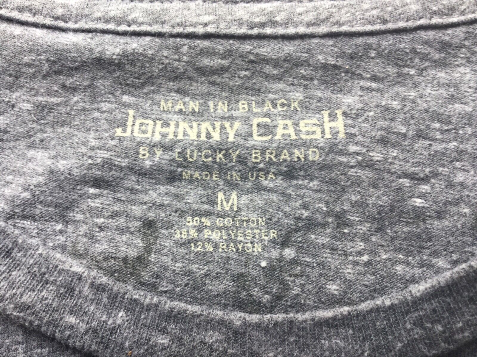 The Fabulous Johnny Cash Man In Black gray Lucky … - image 3