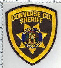 Converse County Sheriff's Dept. (Wyoming) 2nd Issue Shoulder Patch
