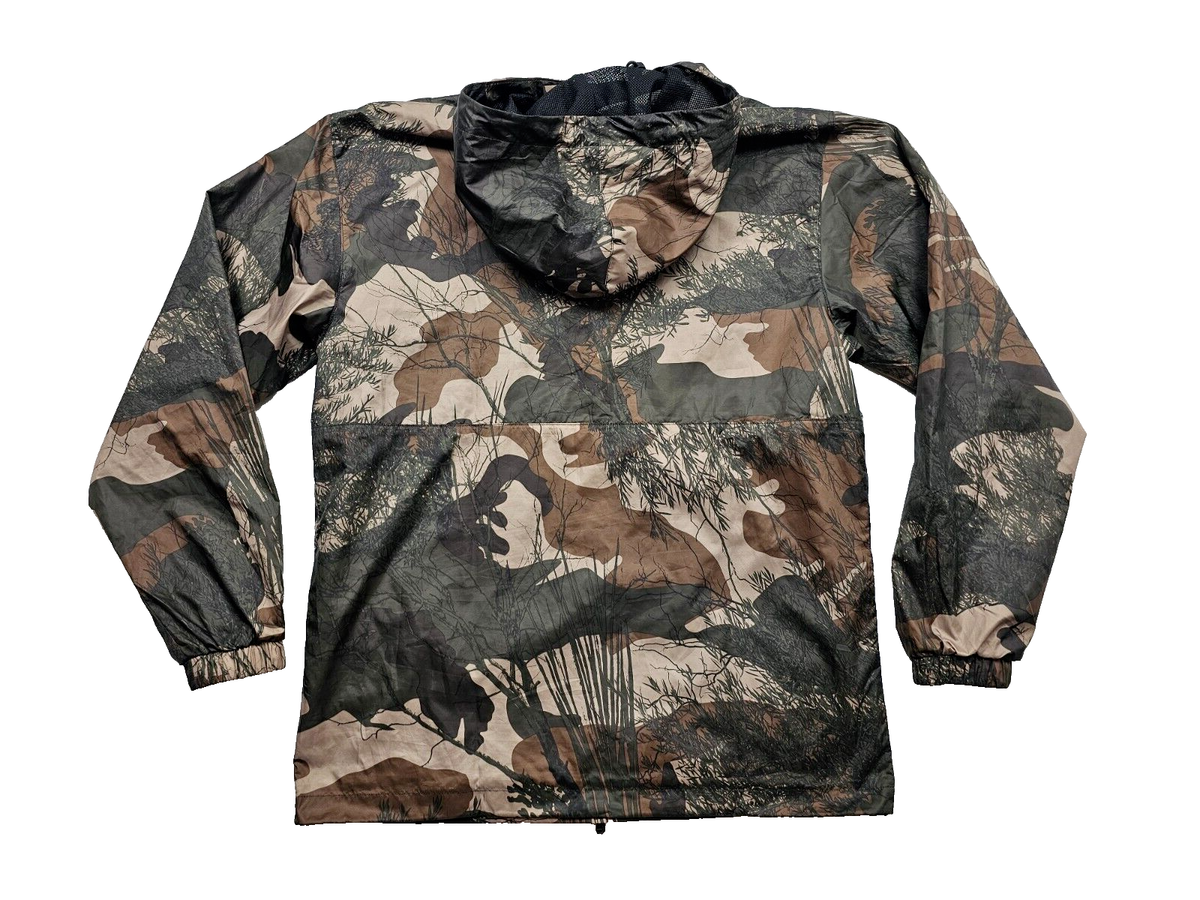 Adidas TRACK ZIP JACKET Camo MILITARY MORO hooded tree TREFOIL