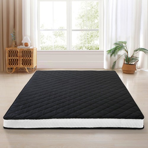 MOPHOTO Japanese Floor Mattress Diamond Patterned Futon Mattress Quilted Mat Pad - Picture 22 of 60
