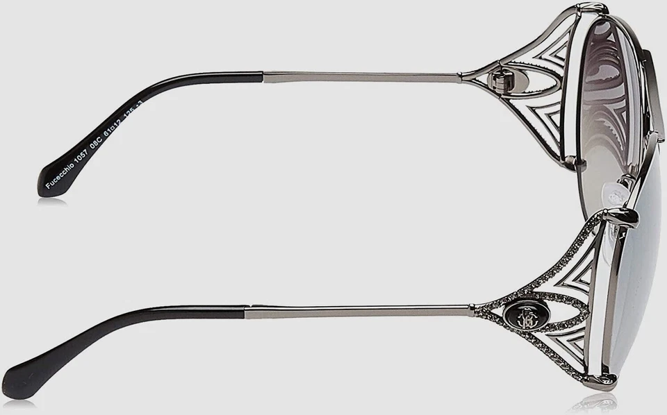 Roberto Cavalli Fucecchio RC1057 08C 青铜色飞行员太阳镜框 61-12-125 — 第 3/3 张图片