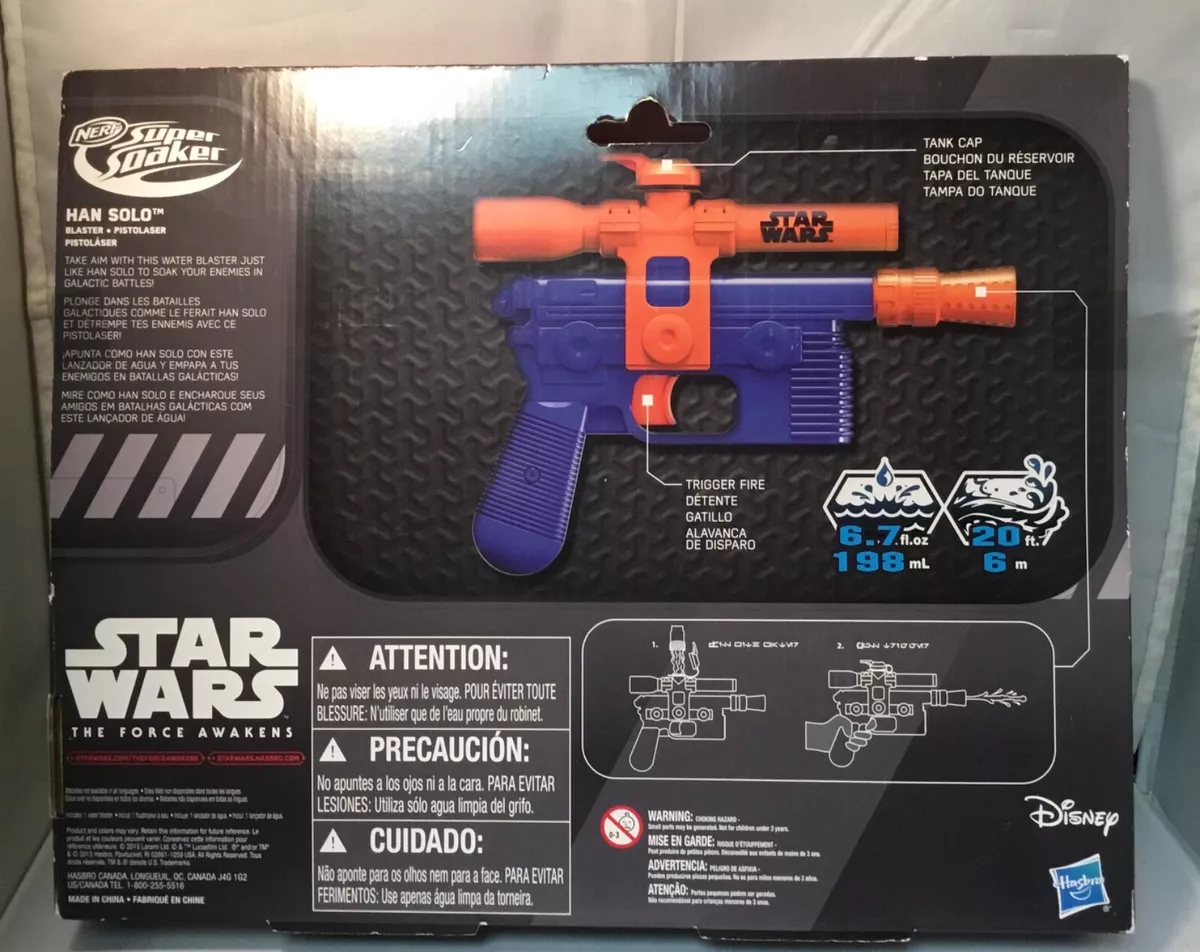 Nerf super soaker star wars sale