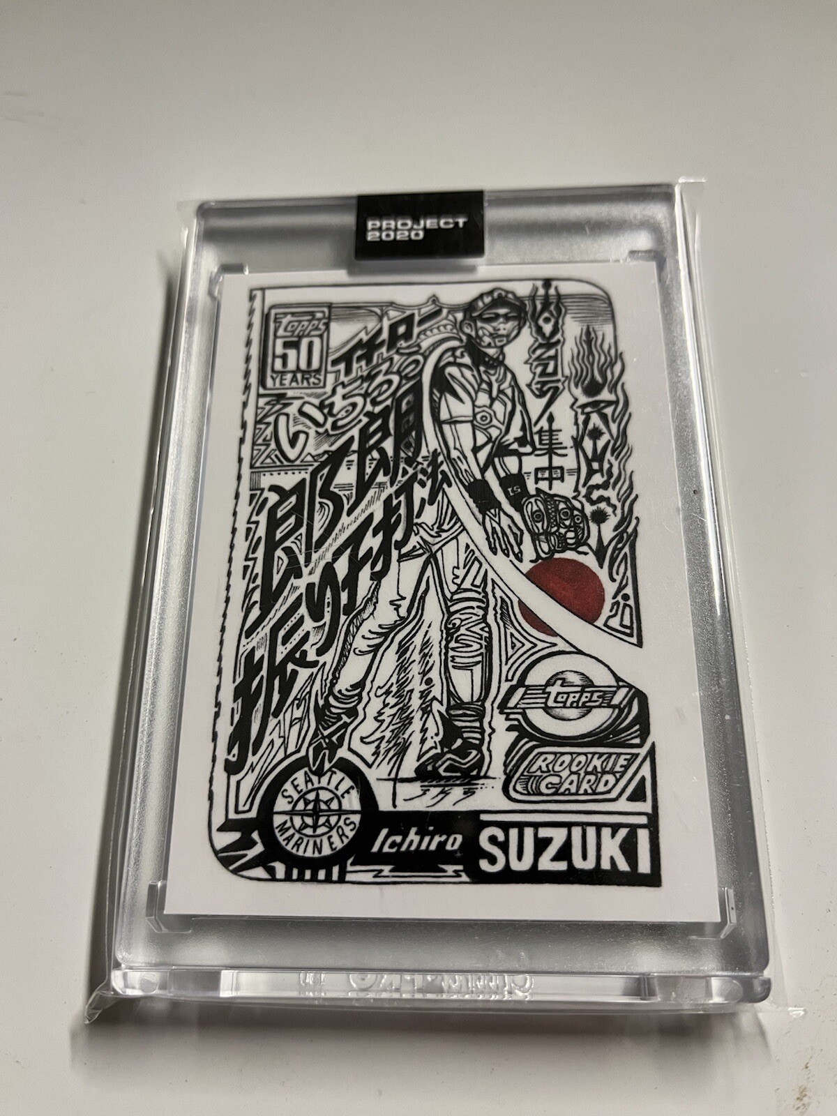 Topps Project 2020 - 2001 Ichiro Suzuki #32 By Jk5 low PR 1798 art card SP RARE