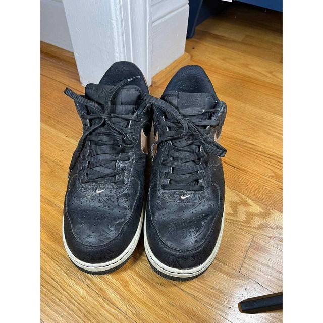 Size 12 - Nike Air Force 1 Low '07 LV8 Black - 718152-003 for sale online | eBay