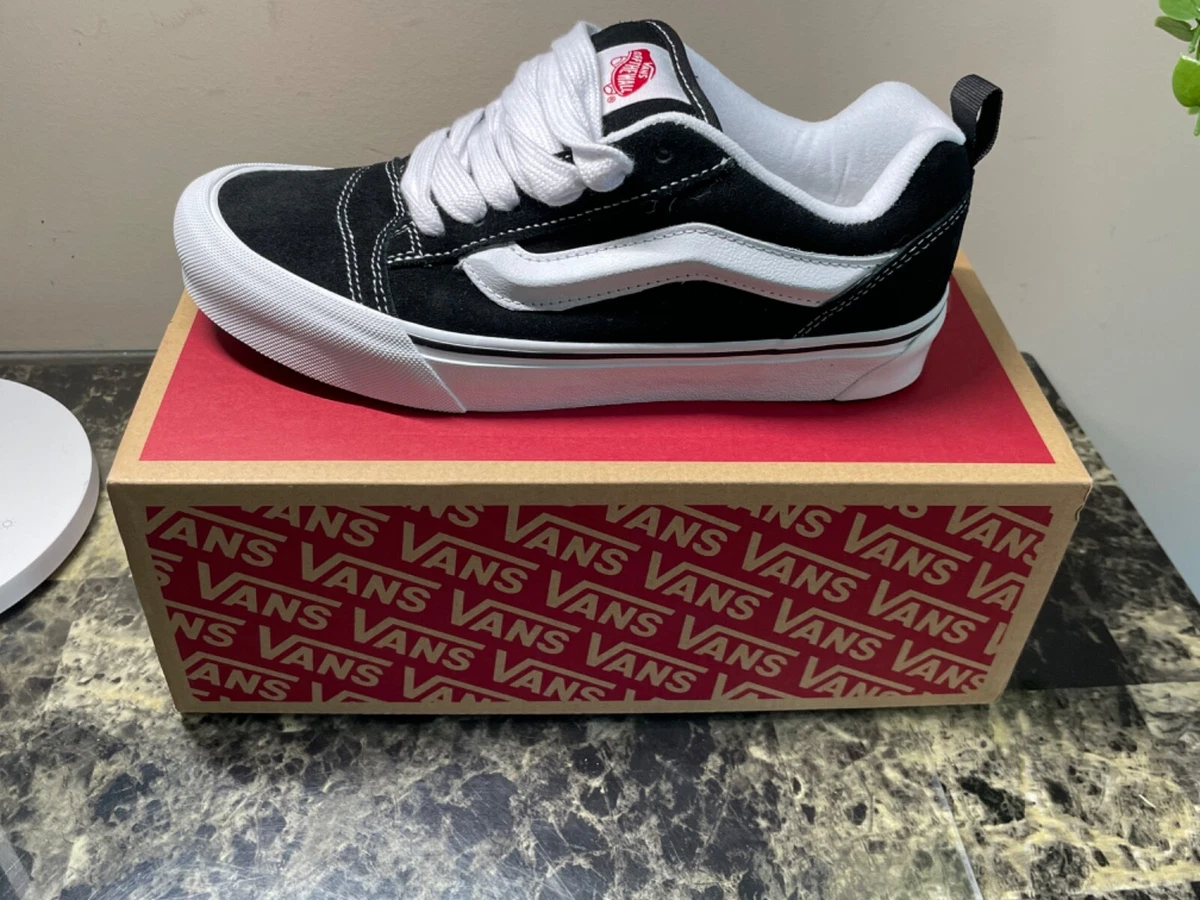 Imran Potato x Vans Vault Knu Skool Black White Size 5.5 VN0A7Q5JB3P