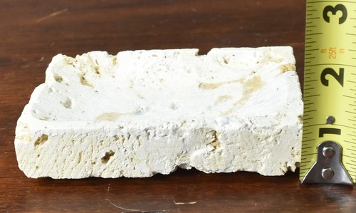 5" Slice of Nature Carved Unpolished Stone Bowl Ring Ashtray Healing Soap Dish - Picture 5 of 8