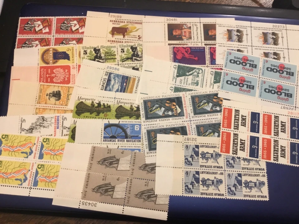 ICOLLECTZONE US Plate Block Lot 42 3 cent to 6 cents VF NH #3 (F800) - Image 3 of 3