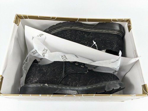 Scarpe stringate in tessuto nero Miss Sixty UK 12,5 EU 31 nuove con scatola - Foto 6 di 7