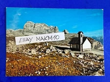 🔵 PHOTO POSTCARD DOLOMITES TOP TWELVE CHURCH MADONNA DELLA CRODA DEGLI ALPINI😂
