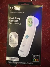 Braun Sensian Contact 5 Forehead Thermometer BFH175USV4 - New