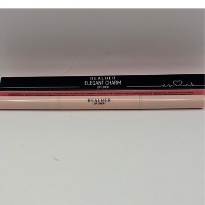 REALHER Nude Pink Lip Liner Longwear Defining Duo Lip Pencil Makeup  BNIB