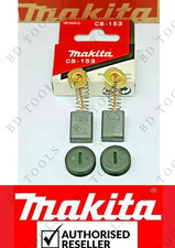 Genuine Makita LS1013 Mitre Saw Carbon Brushes & Caps CB153 LF1000  LS1214 LS121