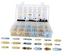 90 PCS 18 Types Brake Caliper Wheel Cylinder Bleeder Screw Brake Valve Screw