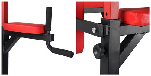 Fitness Master Dip Gym Bench Tower Knee Raise Push Up Gym Station Weight Bench - Picture 4 of 8