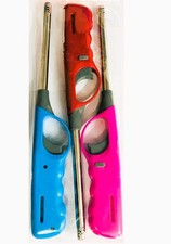 3 x BBQ Kitchen Lighter Long Tube Refillable Oven Cookers Candles Fire Flame UK