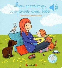 Mes premières comptines avec bébé - Livre sonore avec 6 puces - Dès 1 an by Cor