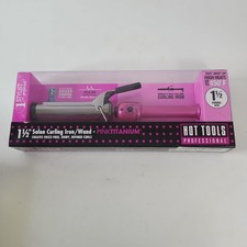 Hot Tools Professional Pink Titanium 1 1/2 Inch Salon Curling Iron Model HPK46