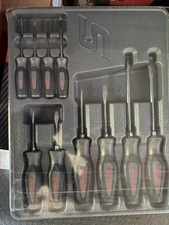 Snap-on SGDX6040BR 10pc Soft Grip Screwdriver Set NEW Choose Color 