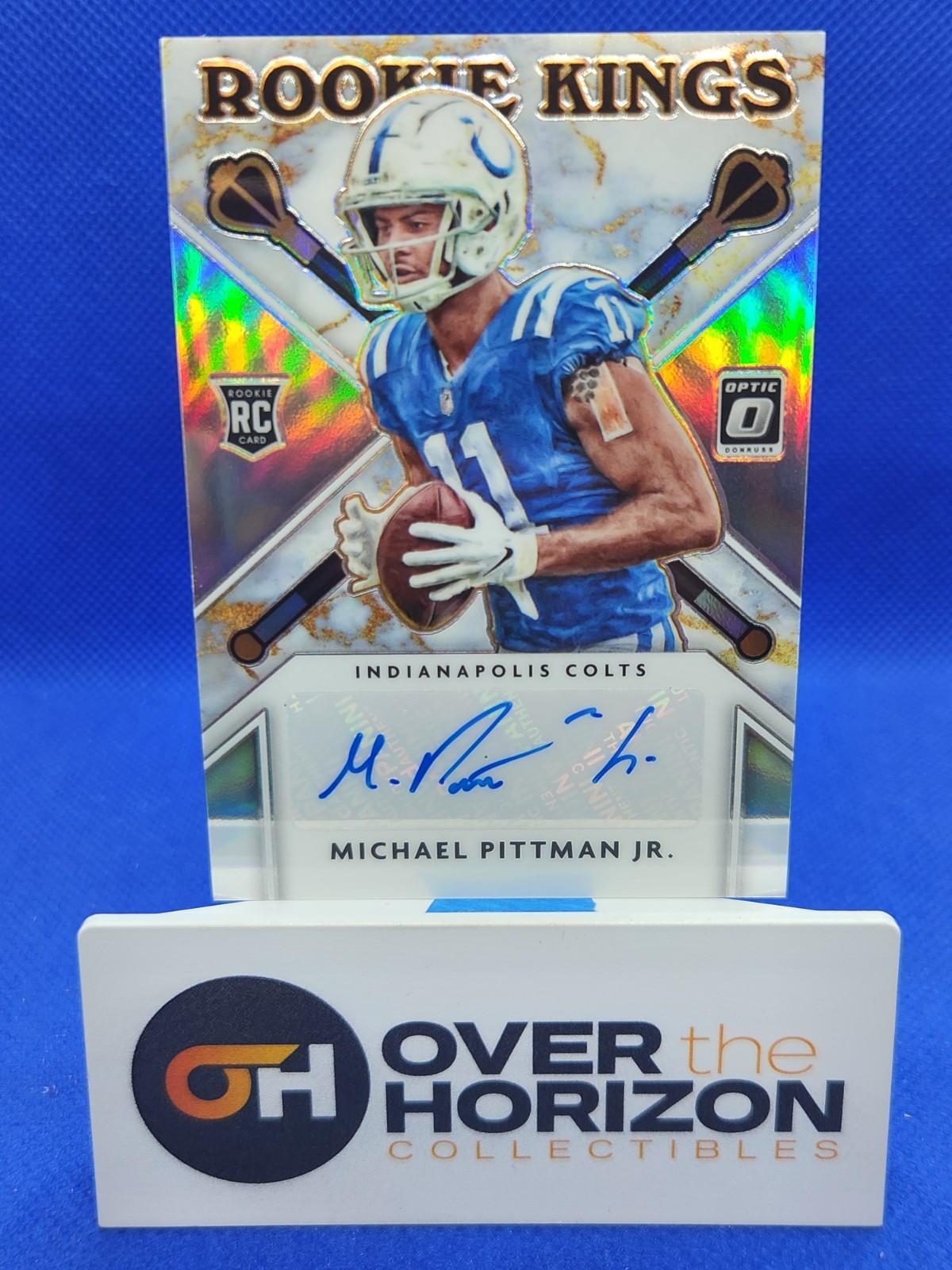 2020 Panini Donruss Optic Rookie Kings Auto /49 Michael Pittman Jr #RKA-MP RC