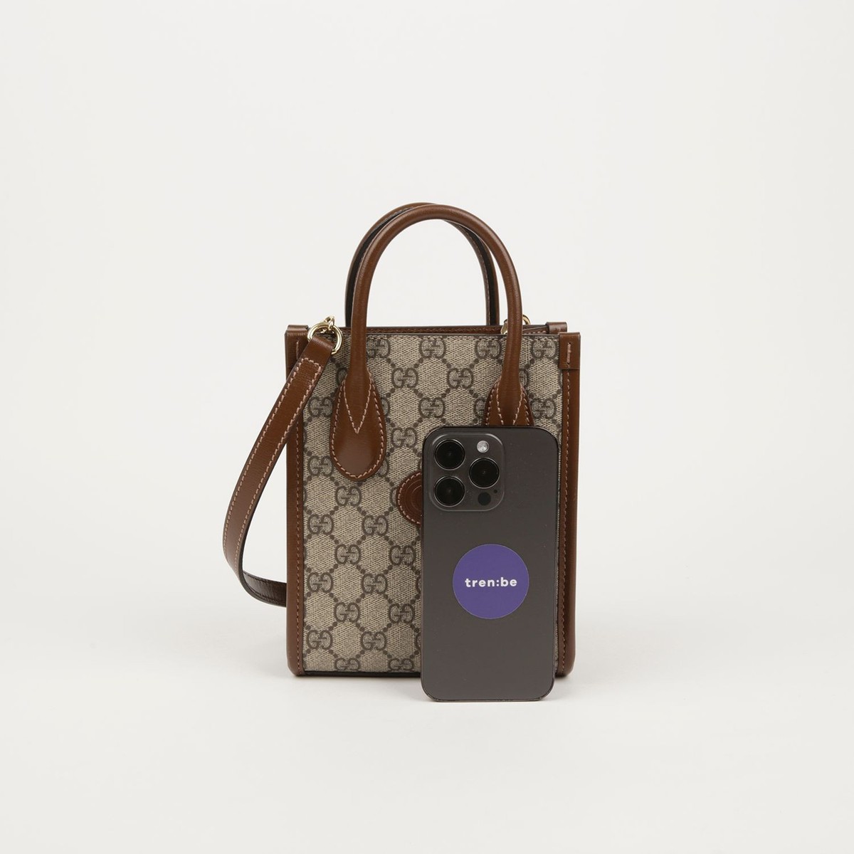 GUCCI ◆ Interlocking G Mini Tote Bag Gucci Interlocking G Mini Tote and Shoulder Bag 671623