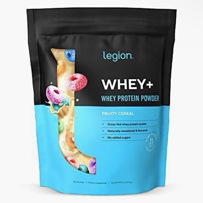 Legion Whey+ Fruity Cereal Grass Fed Whey Protein 28 Servings New Sealed