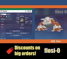 6IV Heatran Pokemon Legends ZA (Legends Z-A)